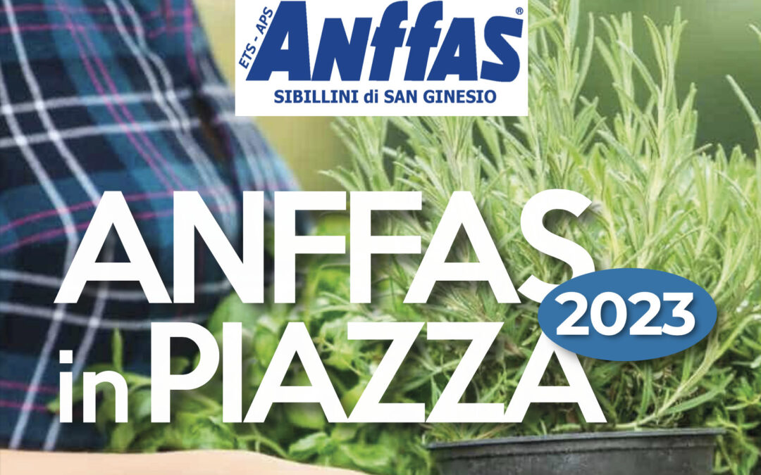 Anffas in Piazza: ci vediamo domenica 23 aprile con le piantine aromatiche