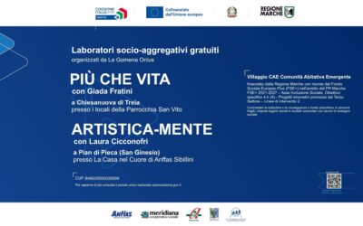 Nuove edizione dei laboratori socio-aggregativi gratuiti del Villaggio C.A.E.